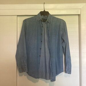 Ralph Lauren Size 6 Denim Button Down